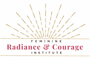 Feminine Radiance & Courage Institute logo. FR&CI helps single women create healthy, committed relationships through dating and relationship skills coaching.